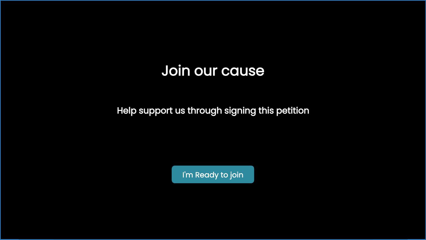 Petition Form Template