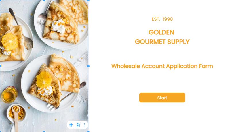 Wholesale Account Application Form