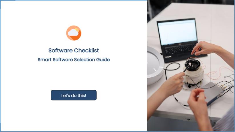Software Checklist