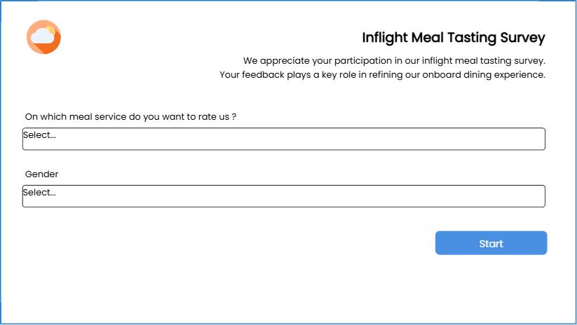 Inflight Meal Tasting Survey