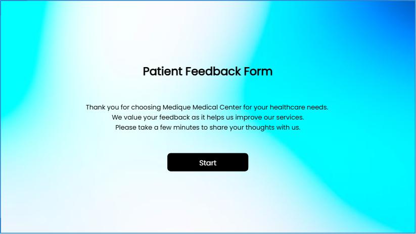 Patient Feedback Form