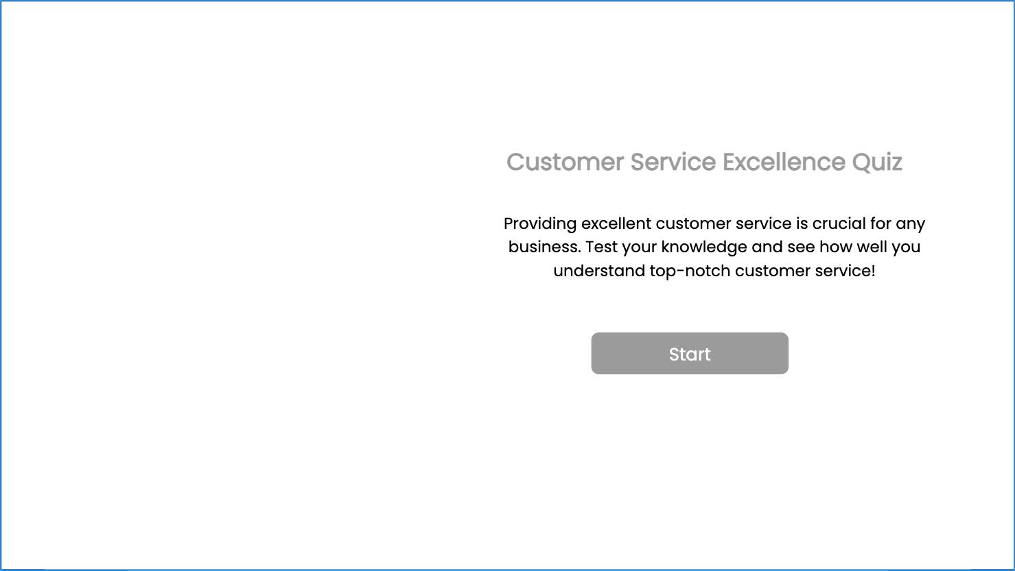 Customer Service Excellence Quiz