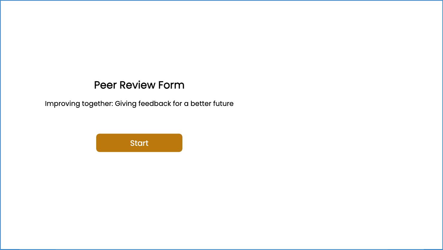 Peer Review Form